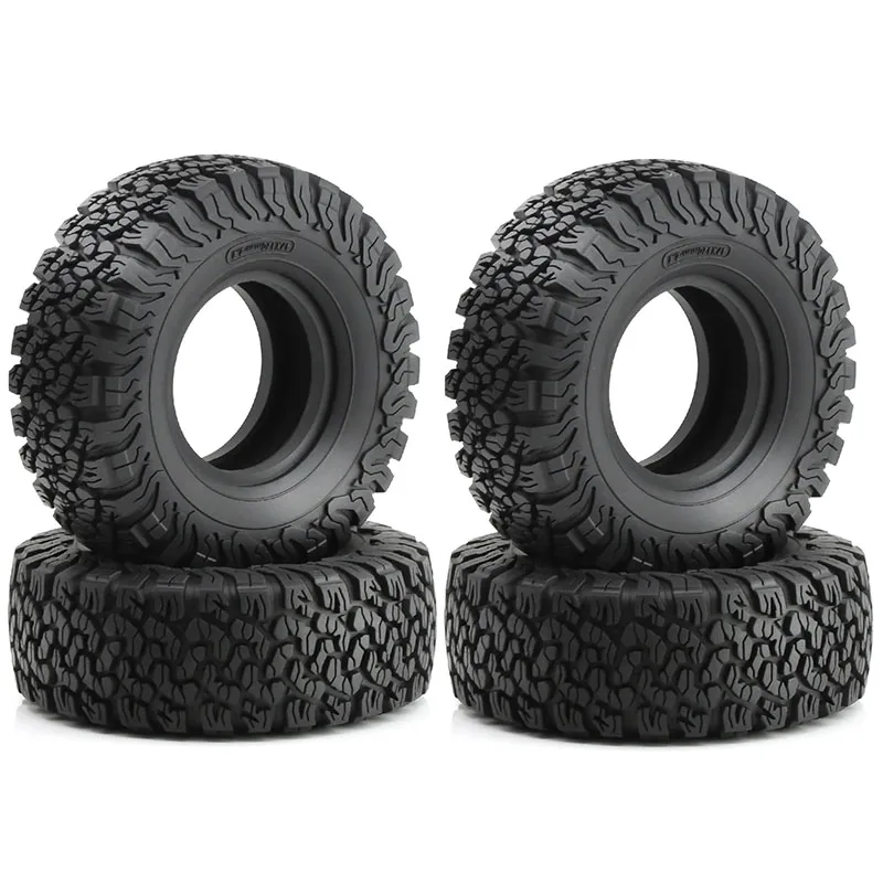 

RC Car 120*47mm 4PCS 2.2" Rubber Mud Wheel Tires for 1:10 RC Crawler Car Axial SCX10 SCX10 III AXI03007 TRX4 Redcat Gen8