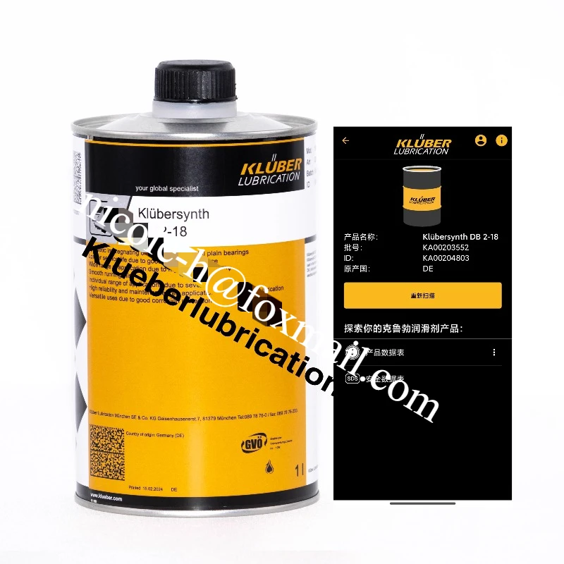 

Klubersynth DB 2-18 32 68 Synthetic impregnating oil for sintered metal plain bearings