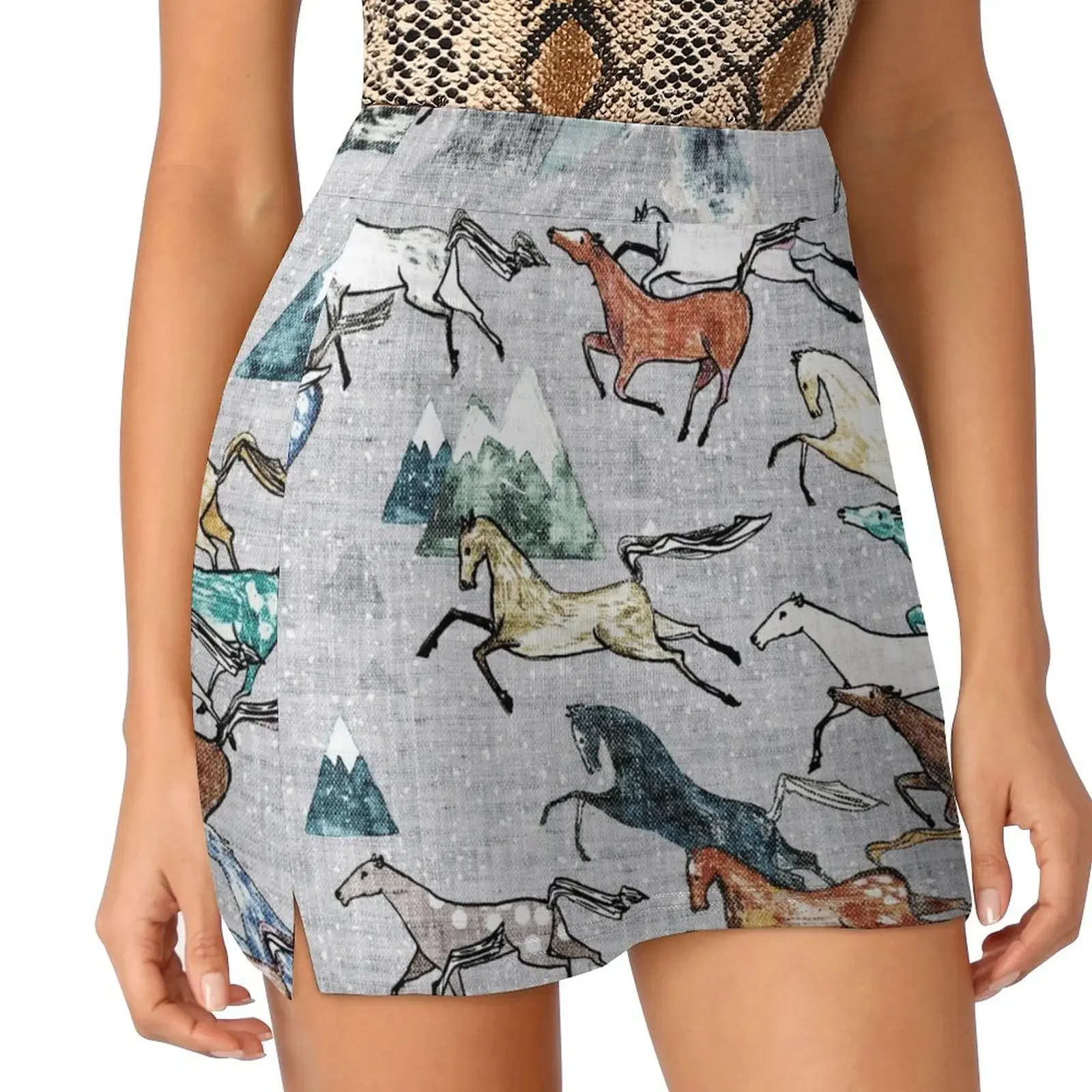 

Mt Kosciuszko Brumbies Mini Skirt Female skirt School skirt