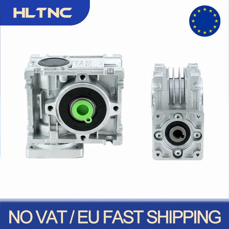 EU Shipped NMRV030 Worm Reducer  ratio 5 7.5 10 15 20 25 30 40 50 60 80 Ratio 8mm input shaft Gearbox Reducer