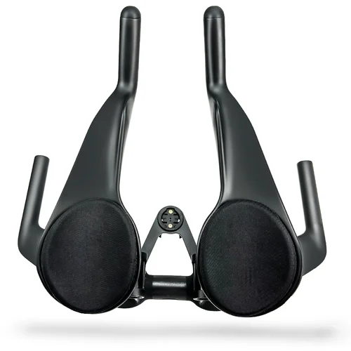 Imagen 2 del producto Bicicleta de fibra de carbono BALUGOE, manillar TT, manillares de carreras de larga distancia, accesorios para bicicleta, ángulo ajustable mate, novedad de 2025