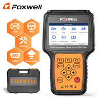 2024 OBD2 Scanner FOXWELL NT650 Elite Car ABS SRS Engine Code Scanner 26 Reset Auto Car Diagnostic Tool OBD2 Scanner Free Update