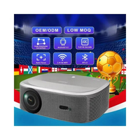4K Projector Overseas Warehouse Everycom HQ10W Full HD 1080P Beamer 4K Home Theater Android Smart Video Cinema LCD Projector 4K