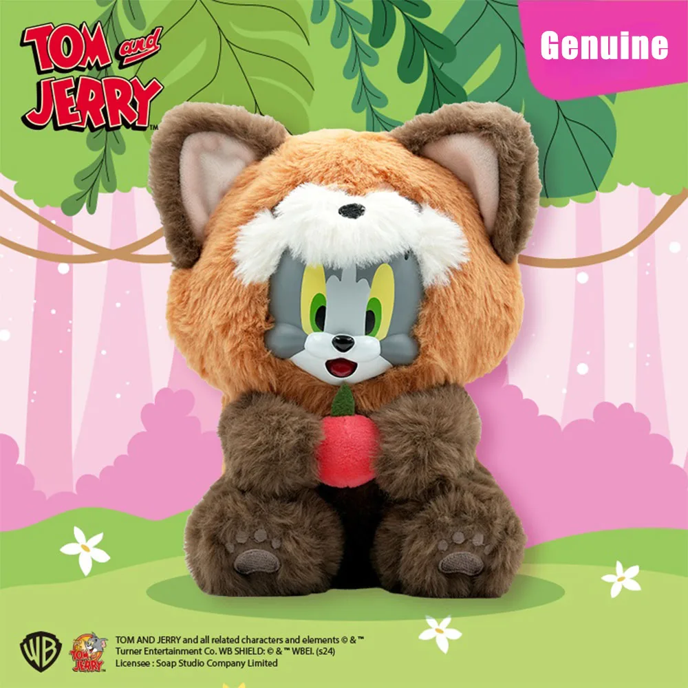 

Genuine Anime Tom and Jerry Plush Dolls Cat Mouse Backpack Ornaments Figure Doll Stuffed Women Girls Birthday Gifts