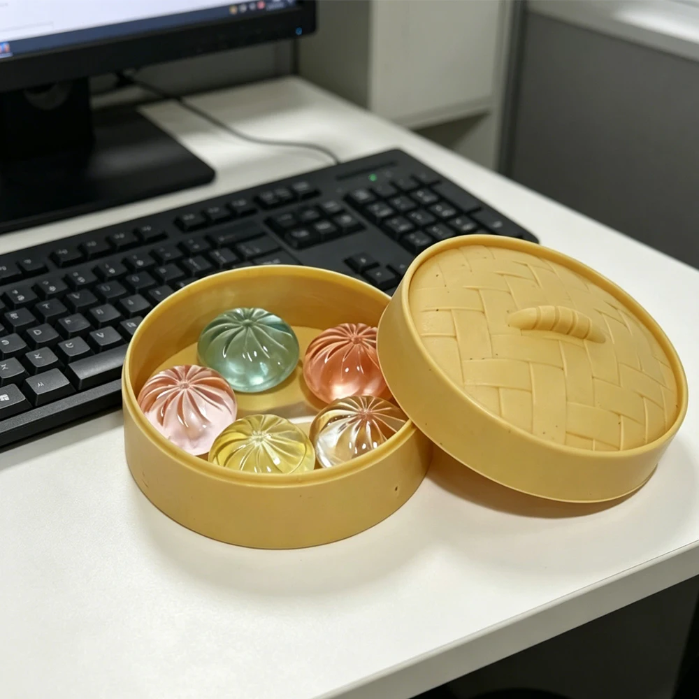 5Pcs Mini Dumplings with Steam - Electronics Latest Gadgets recension och pris