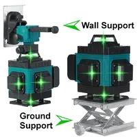 New Industrial Grade 4D 16 Lines Green 360 Degrees Auto Self-Leveling Laser Level Rotary Cross Measure