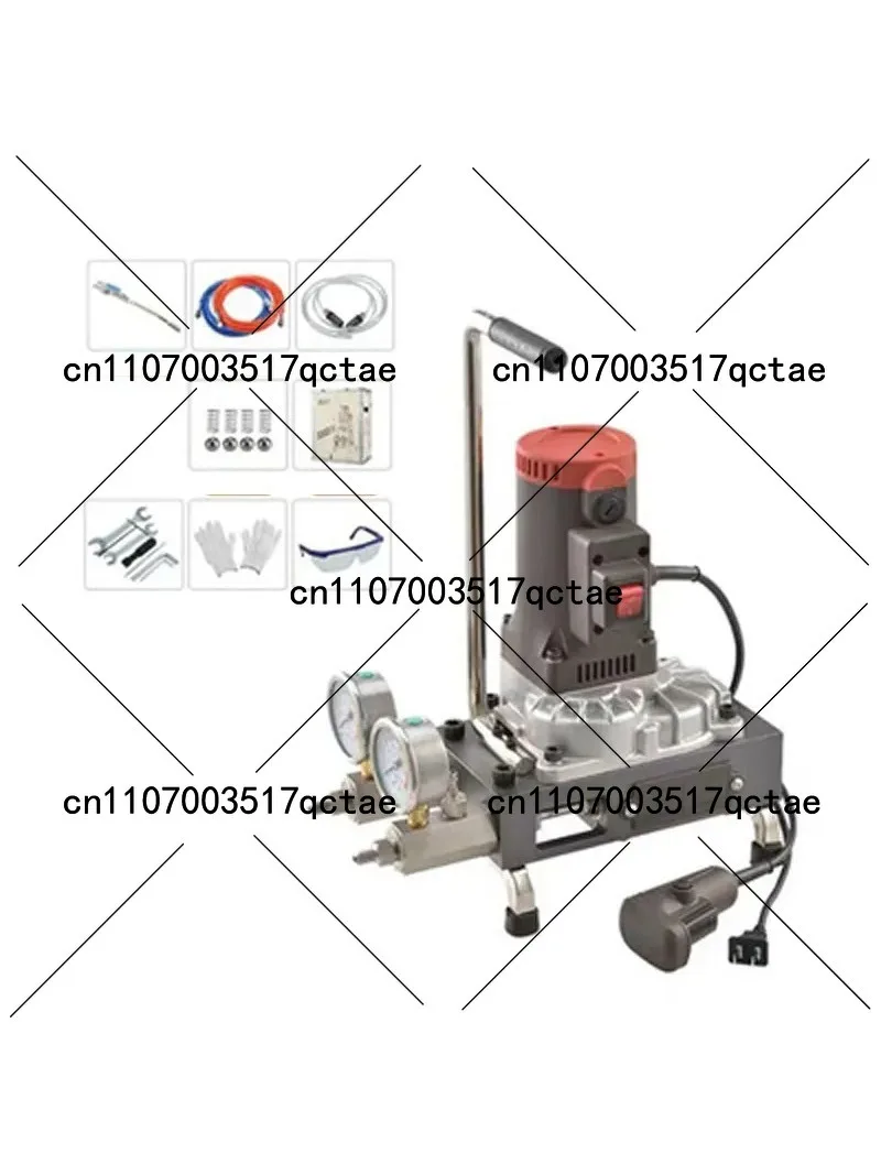 1800W Multifunctional Water Curing Special Grouting Machine High Pressure Injection Machine Material Grouting Pump 220V/50Hz M05