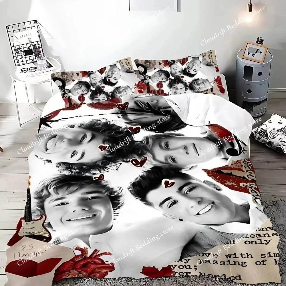 Bedding Decor D-Direction O-One Bedding Set Single Twin Full Queen King Size Bed Set Adult Kid Bedroom Duvet cover Sets Print519
