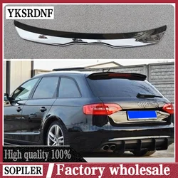 RS4 Roof Spoiler for Audi A4 B8 Avant / Allroad 2008-2016 ABS Plastic Spoiler Rear Wing Car Tail Wing Decoration A4 B8 Allroad