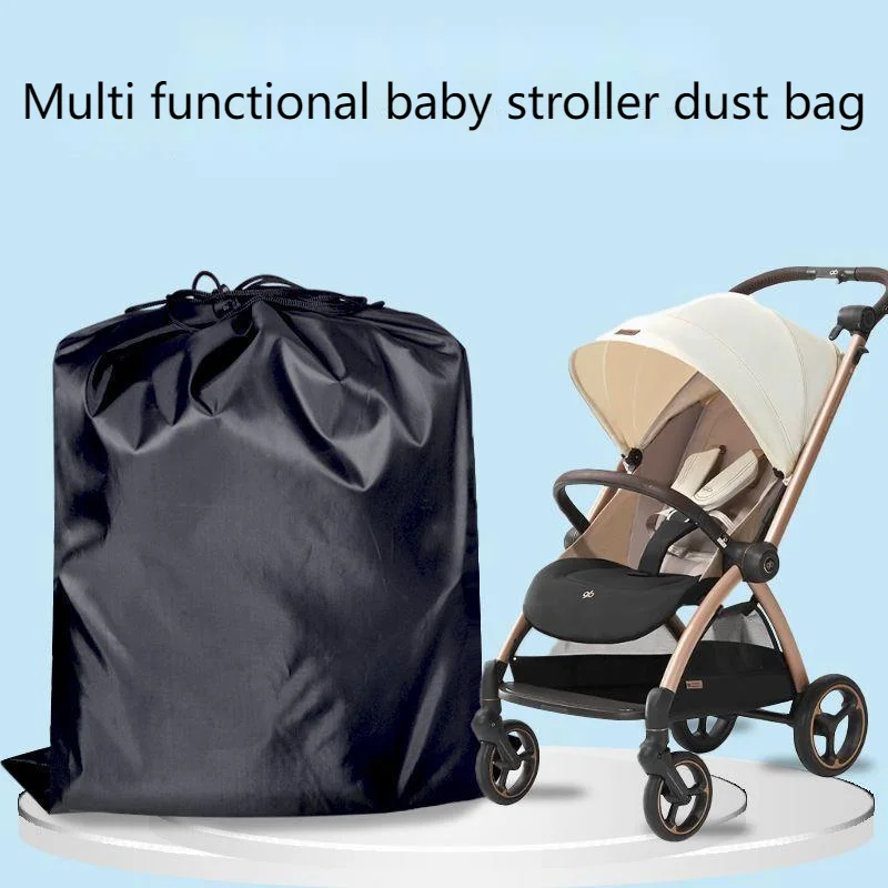 

Baby Stroller Dust Bag Organizer Pram Universal Stroller Walker Stroller Cover Travel Shipper Bag Kindergarten Carts Accessories