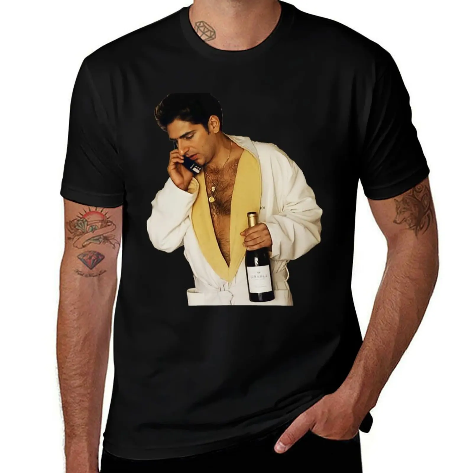 

The Sopranos - Christopher Moltisanti Robe T-Shirt t shirts for man slim fit man t shirts for men casual T-Shirt