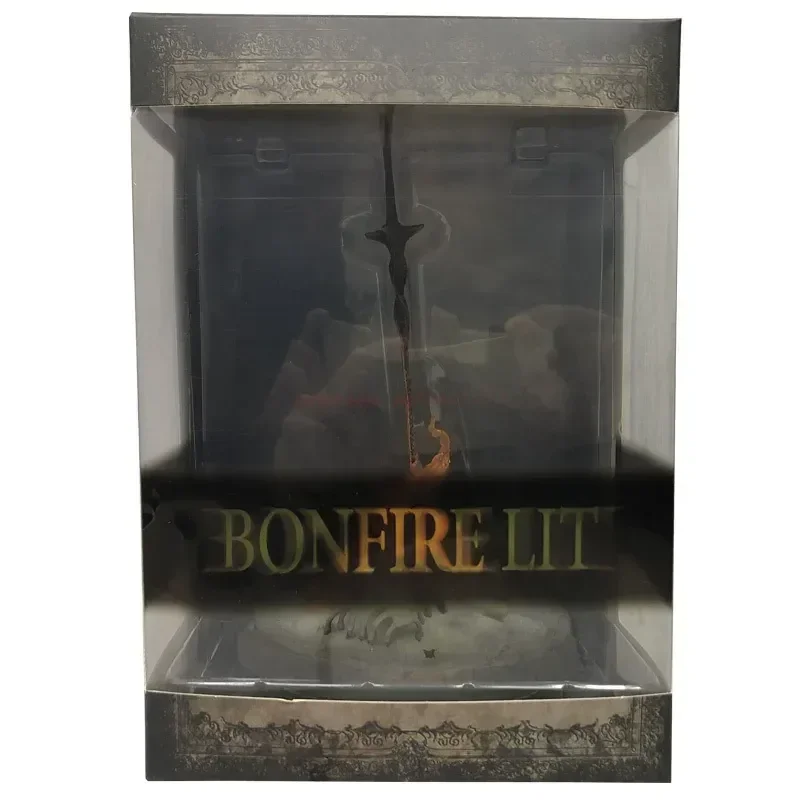 Dark Souls Action Figure Fire Glowing Sword LED ILLUMINATION Bonfire LIT Light-up Statue Glow Sword Glowing Lighting Model Toys