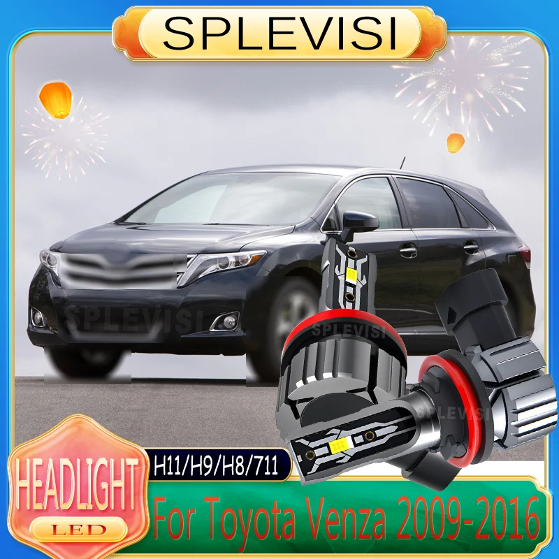 

Быстрый отклик, долговечные, прочные, светодиодные лампы для фар ближнего света для Toyota Venza 2009 2010 2011 2012 2013 2014 2015 2016