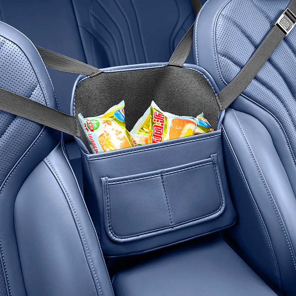 

For Geely EX5 Galaxy E5 2024 2025 2026 Chair Function Storage Bag Interior Modification Supplies Original Car Color Leather Bag