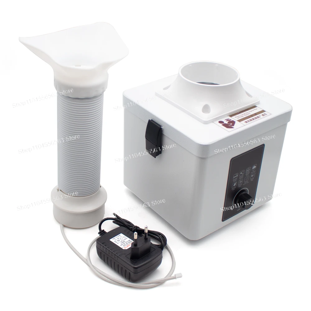 Mini Desktop Solder Smoke Purifier – Fume Extractor with Iron Tip Filter, Odor and Dust Elimination for Indoor Industrial Use