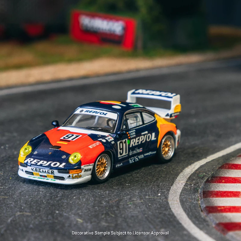 타마크 웍스 TW 1:64 포르쉐 911 GT2 르망 합금 자동차 모델