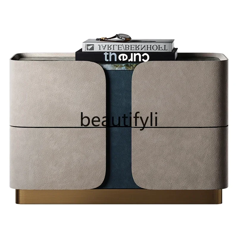 

New Light luxury whole house bedroom series creative bedside table locker s 14