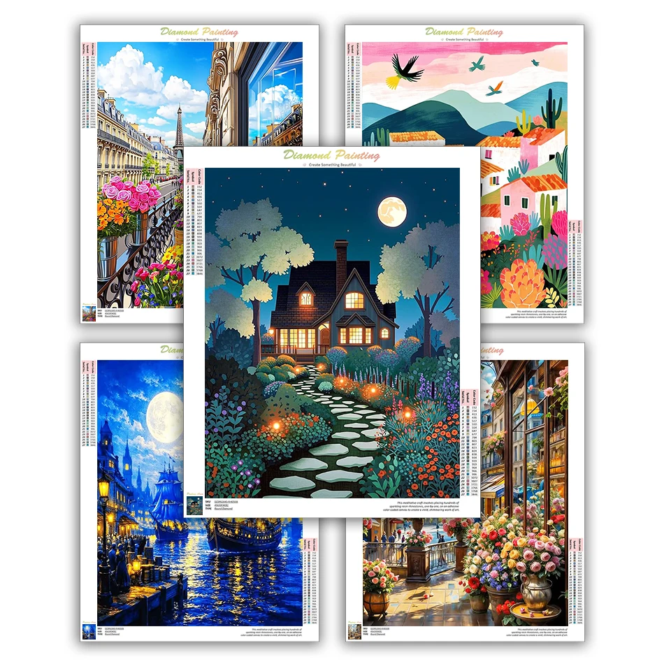 Resin Art Wallpaper - CHENISTORY Diamond Painting For Adults Modern