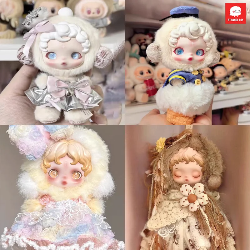 

Craft Doll Clothes For Skullpanda Winter Music Series Princess Dress Outfit Diy Replacement Clothing Accessories For Labubu