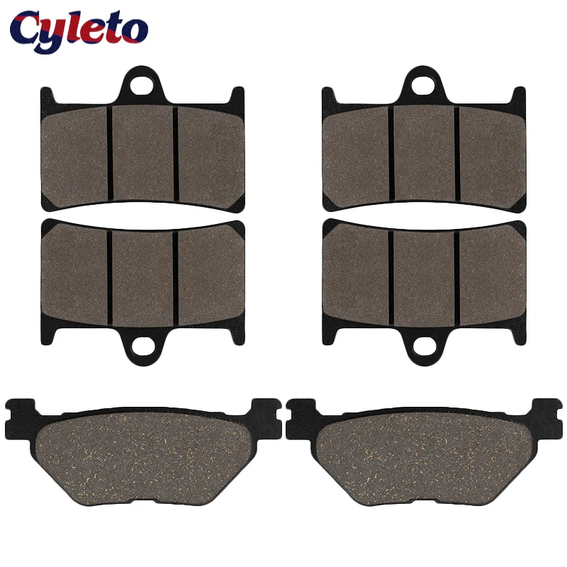 Motorcycle front or Rear Brake Pads for Yamaha TDM900 FJR1300 XV1700 Road Star Midnight XV1900 Roadliner XT1200Z Super Tenere