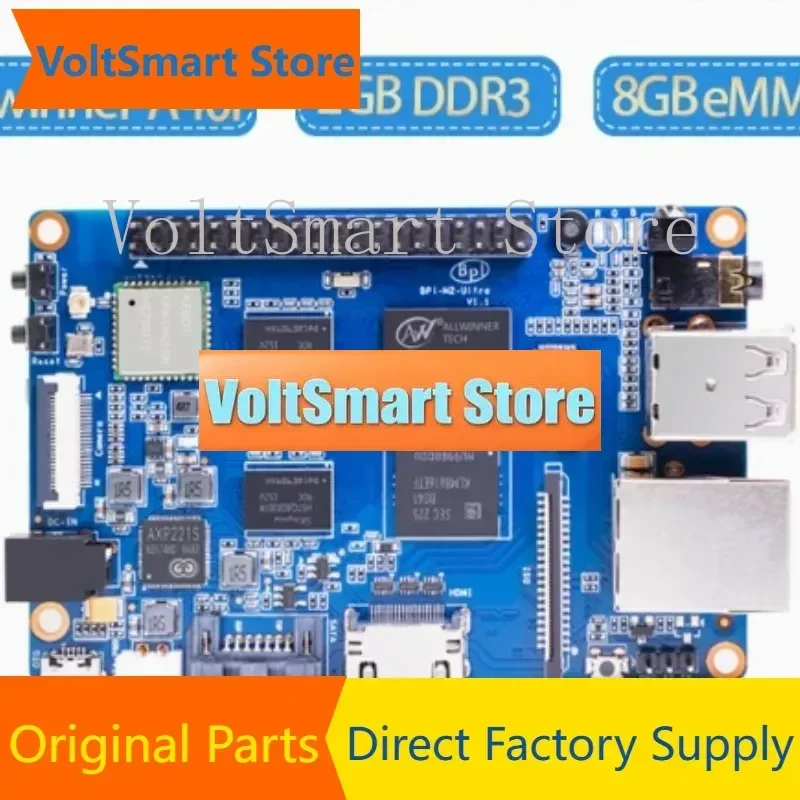 VoltSBanana Pi BPI-M2 Ultra Quad Core Full Star A40i Open Source Hardware Development Board