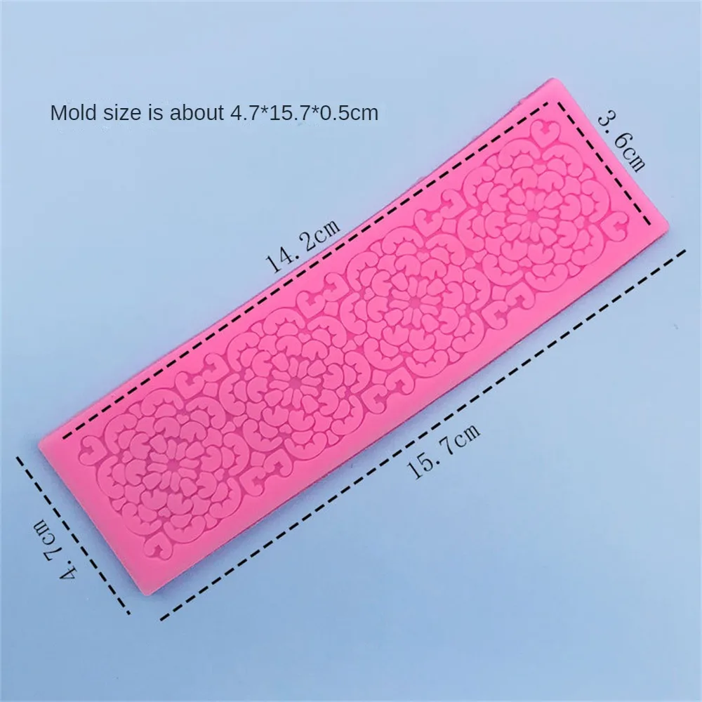 1/5PCS Lace Silicone Mold Durable And Flexible Intricate Lace Pattern Quality Best Selling Handmade There Must Be