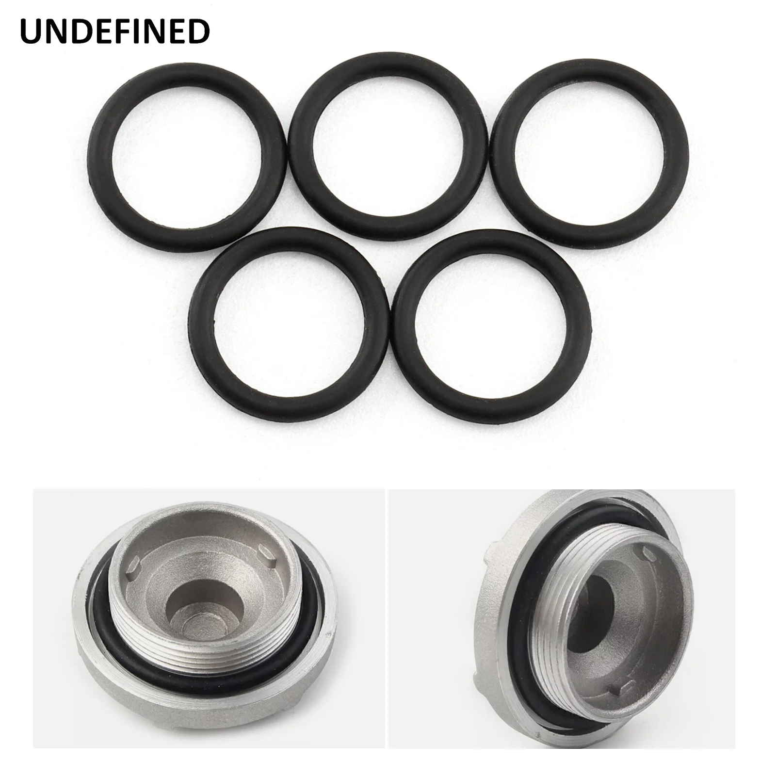 100 PCS Motorcycle Twin Cam O-Ring Oil Drain Plug Black Sealing Dealing Ring For Harley Dyna Touring Softail 1966-2020