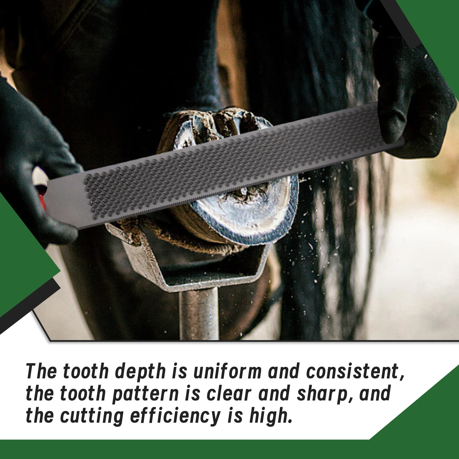 14 بوصة مزدوجة الوجهين الحصان حافر عرموش الحصان حافر التشذيب أداة فارير حافر التشذيب ملف حافر السكاكين الفروسية اكسسوارات 1 قطعة