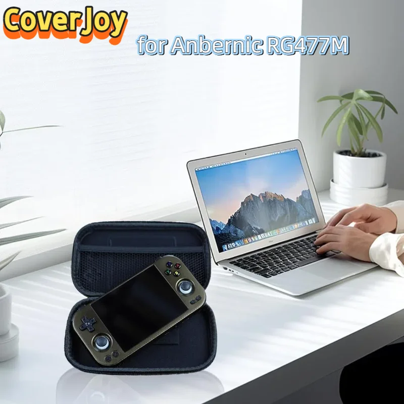 

Металлический чехол CoverJoy для консоли RG477M, противоударная портативная сумка-органайзер с ручкой, прочные игровые аксессуары