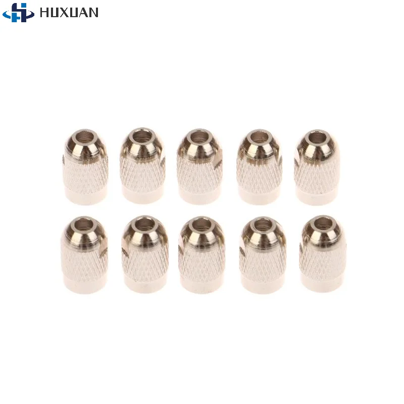 5/10Pcs Stainless Steel M7 M8 Nuts Pitch 0.75mm Drill Chucks Collet Bits Shank Screws Replacement For Rotary Tool