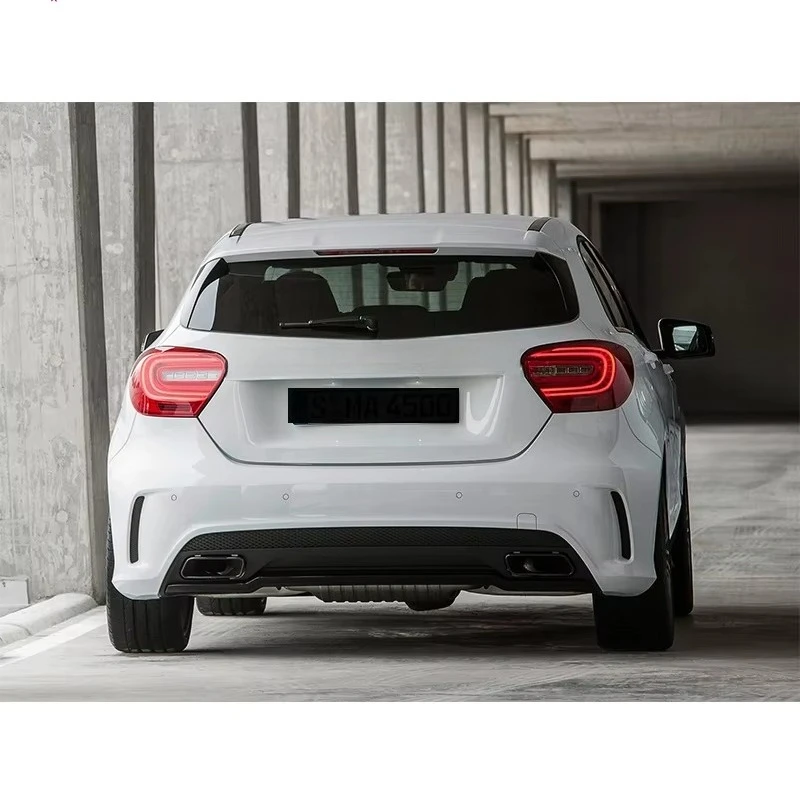 A Class W176 A45 Style Body Kit for A Class W176 A180 A200 A250 A260 2013-2016 Car Parts Facelift Accessories 4