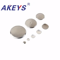 100PCS Circular Metal Dome With Dots No pins Jog Reset Switch Touch switch Circuit Board Metal Spring Micro Film switch