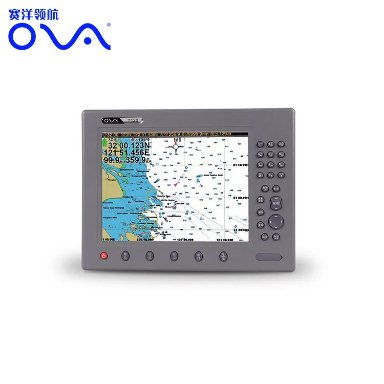 High Resolution Continuous Sampling 12inch Marine GPS Navigator