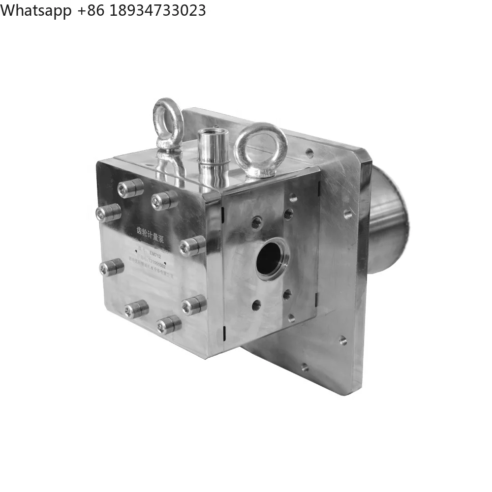stainless steel high viscosity pump for two component polyurethane glue pump gear metering pump with different seal in China