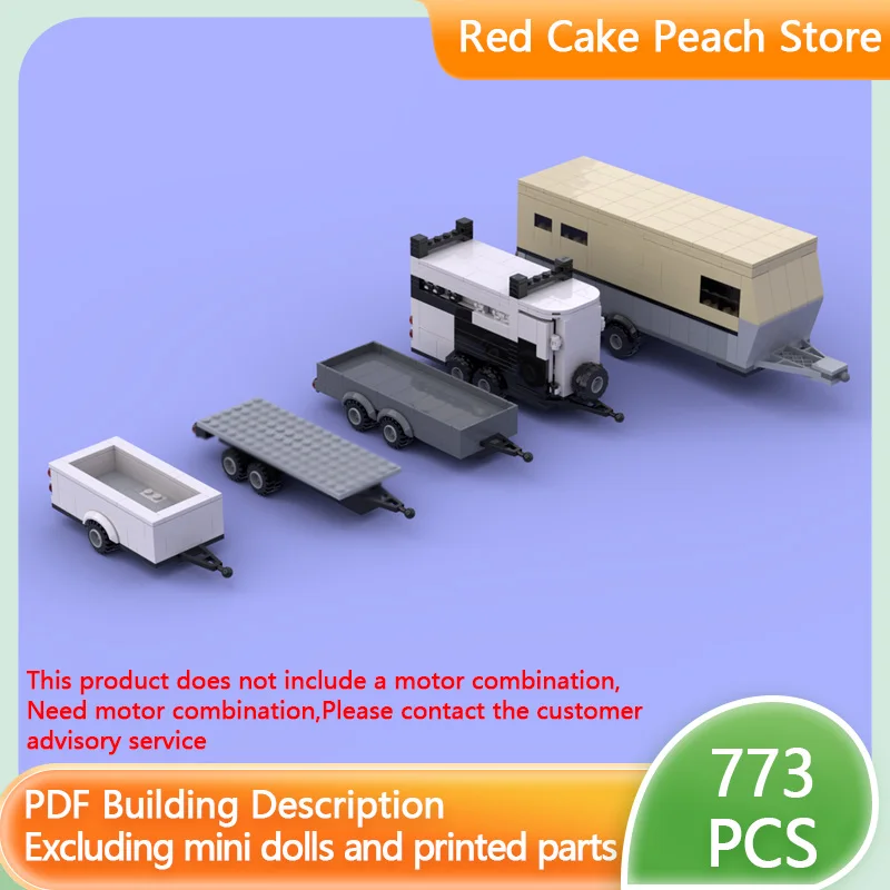 

Urban Rescue Vehicles Model MOC Building Bricks Trailers Pack Modular Technology Children Holiday Gifts Assemble Toys Suit