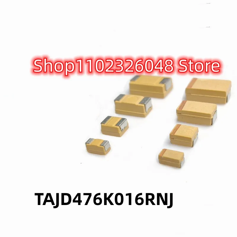 10PCS  7343 Polar Patch Tantalum Capacitor Type D 16V 47UF ±10% 476C TAJD476K016RNJ   Need More Quantity, Contact Me  IN STOCK