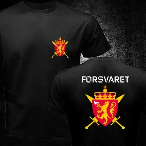 Fashion New Norwegian Norway Army Special Forces Forsvarets Spesialkommando Fsk T-Shirt Double Side Tees