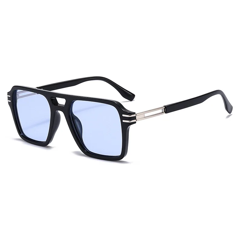 جديد خمر مربع النظارات الشمسية النساء الرجال العلامة التجارية مستطيل نظارات شمسية الإناث البيضاوي نظارات Oculos دي سول للذكور الإناث النظارات