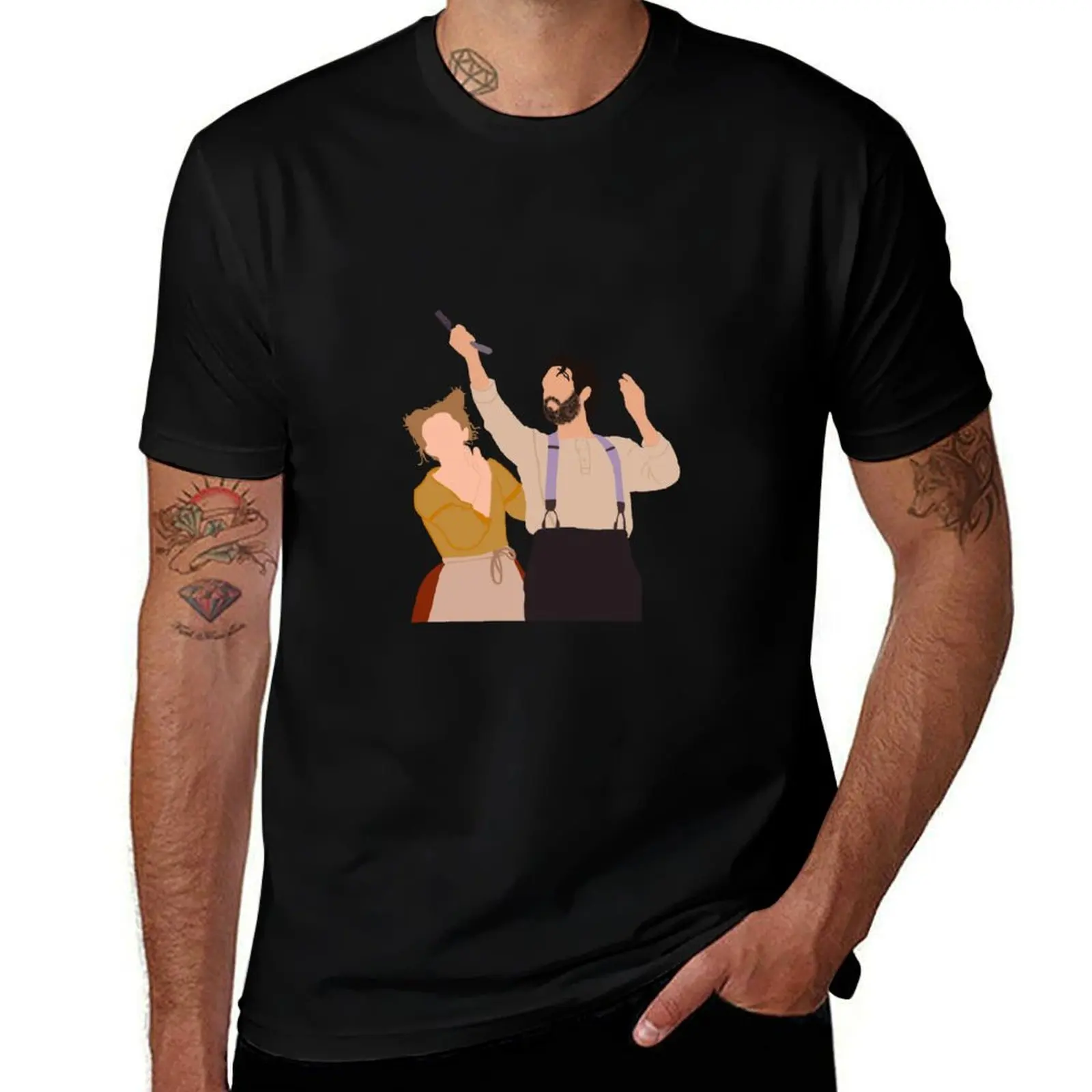 Sweeney Todd Broadway Revival digital art T-Shirt Lightweight Hiking T-Shirt