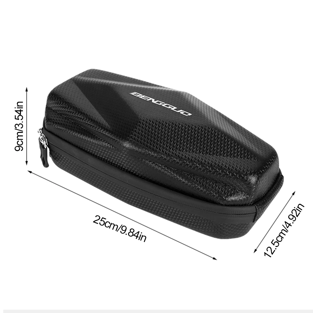 2L Universal Electric Scooter Bag EVA Hard Shell Waterproof Large Front Storage Bag Reflective for Xiaomi M365 PRO 2 KUGOO M4