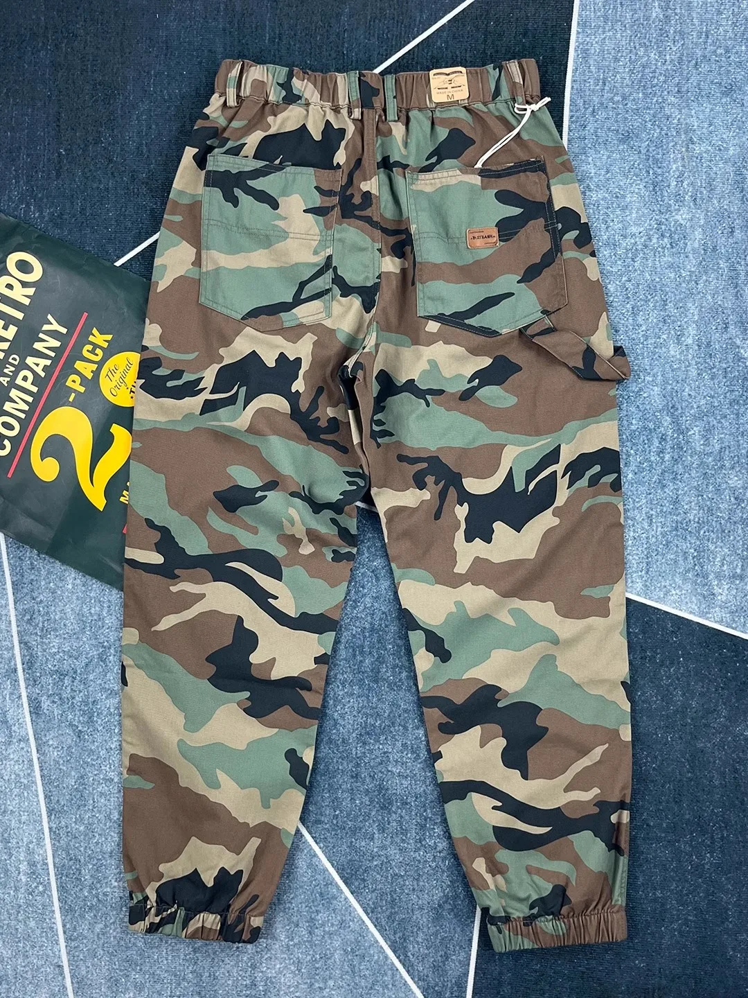 

Мужские повседневные брюки-карго из чистого хлопка, камуфляжные, цвета пустынной зелени, для активного отдыха, осенняя модная коллекция