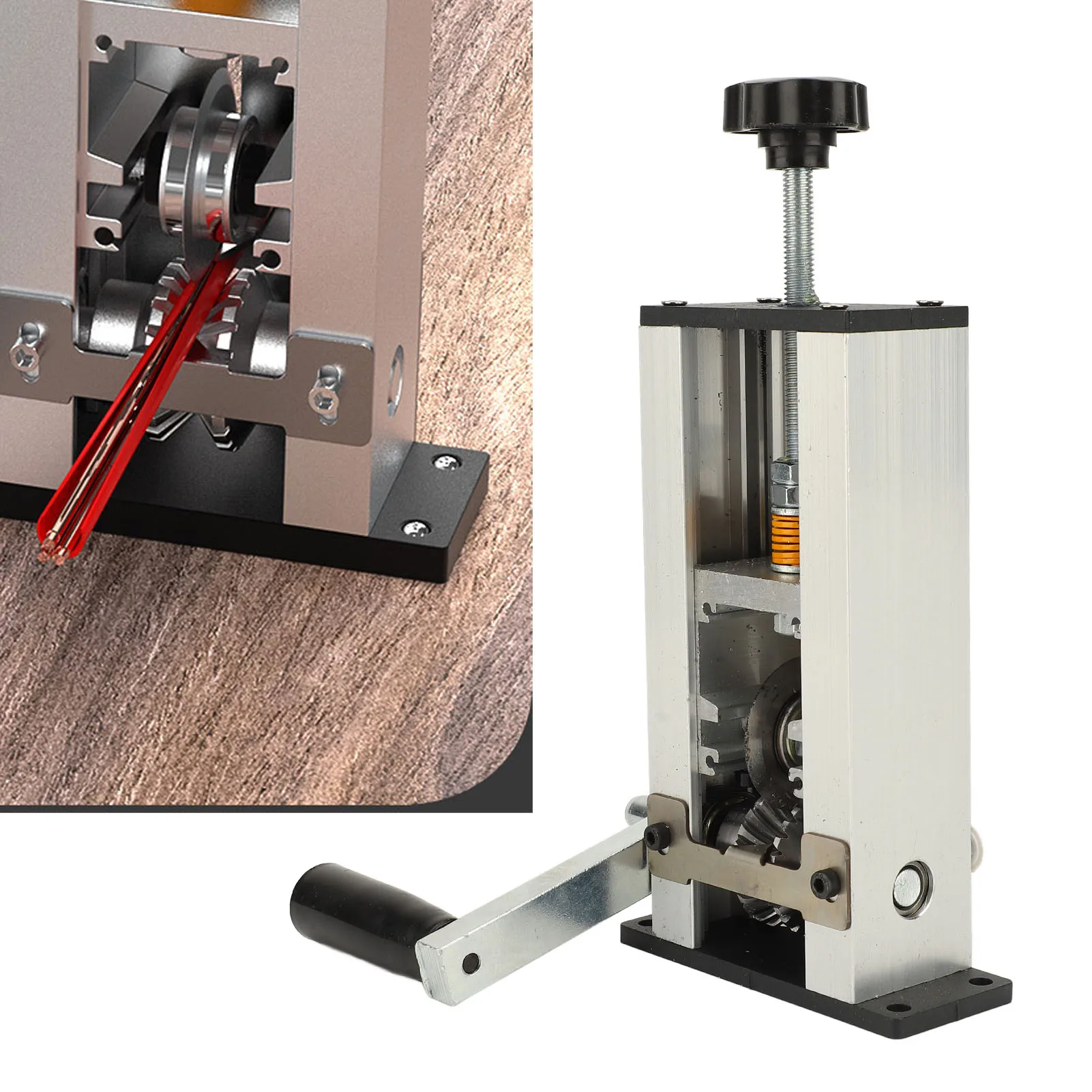 Small Cable Stripper Machine Electrical Wire Cutter Peeler Electric Manual Stripping Tool Wire Stripper Peeler