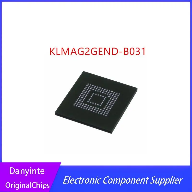 NEW Original 2PCS/LOT  KLMAG2GEND-B031 BGA153Ball EMMC5.0 5.0 16GB Memory KLMAG2GEND BGA-153