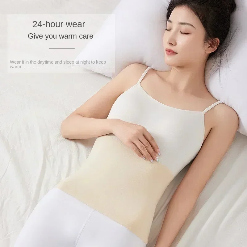 Elastic Cotton Cloth Unisex Thermal Waist Support Abdomen Back Pressure Warmer Inner Wear Winter Cummerbund Stoma Bag Support