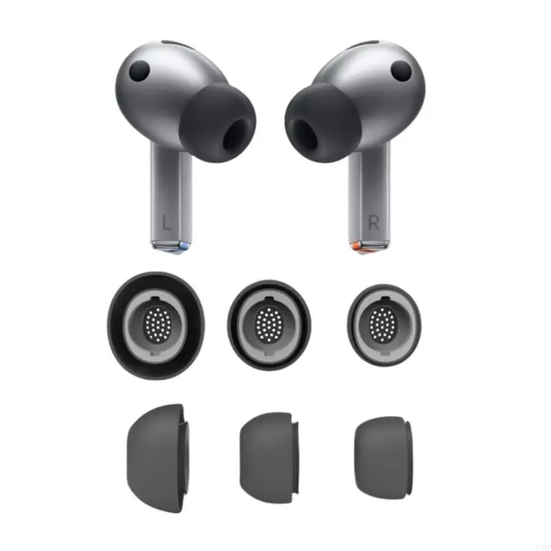 

Enhances Sound Isolation Ear Tips Ear Plug For Samsung Buds 3Pro, Secures Fit Silicone Eartips Comfort Fit Ear Tips Replacement