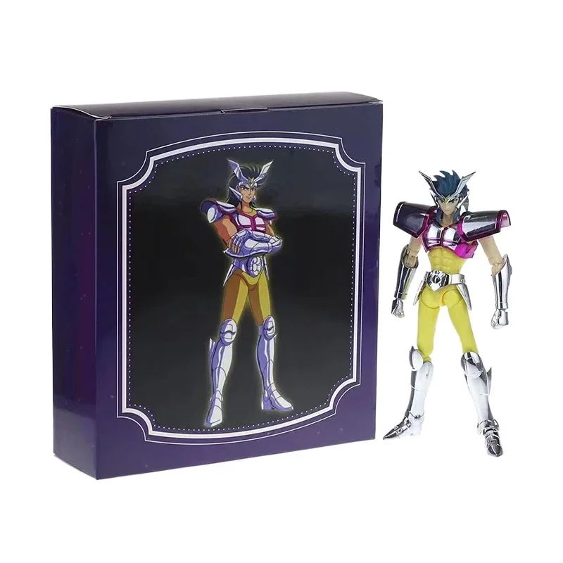 En Stock ahora Saint Seiya Cloth Myth EX Silver Saints Asterion DIY (Kit de modelo ST) Metal Amor Anime figura de acción juguete regalo de vacaciones