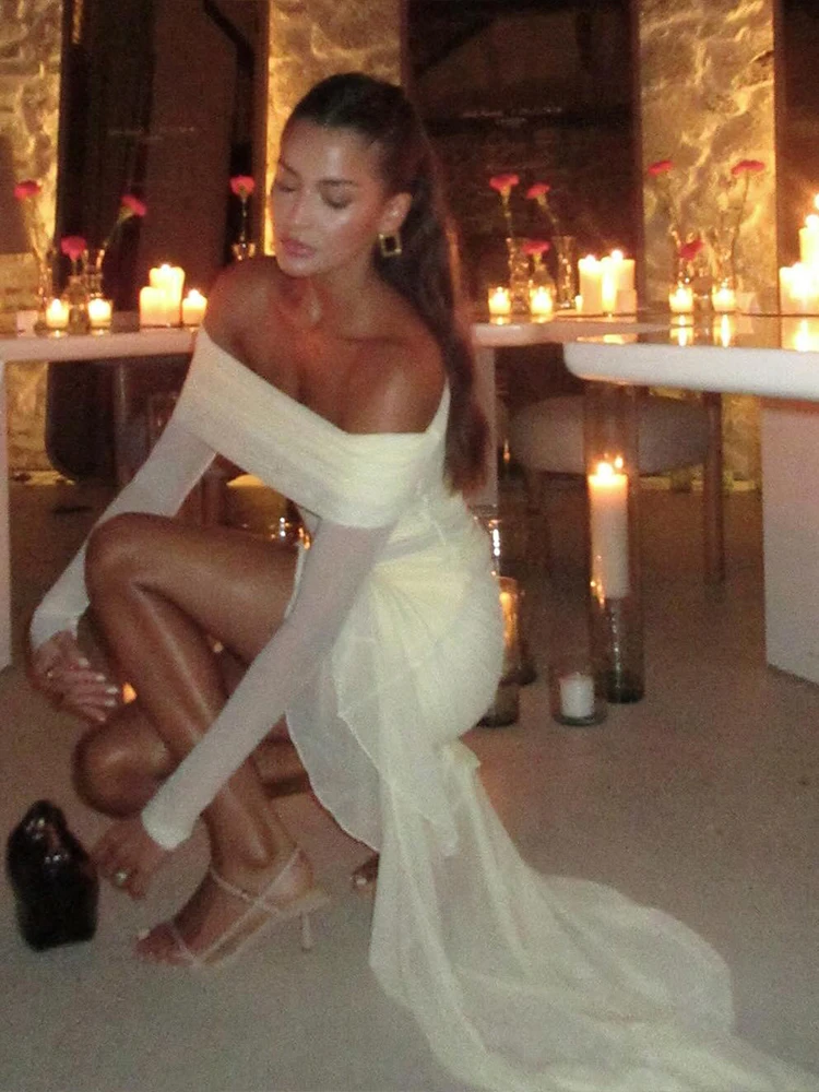 Insglas Slash Neck … - image