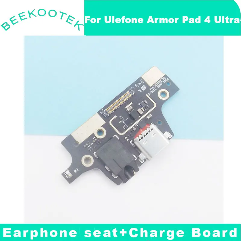 Original Ulefone Armor Pad 4 Ultra USB Board Base Charging Port Board Charge Cable Earphone Seat For Ulefone Armor Pad 4 Ultra