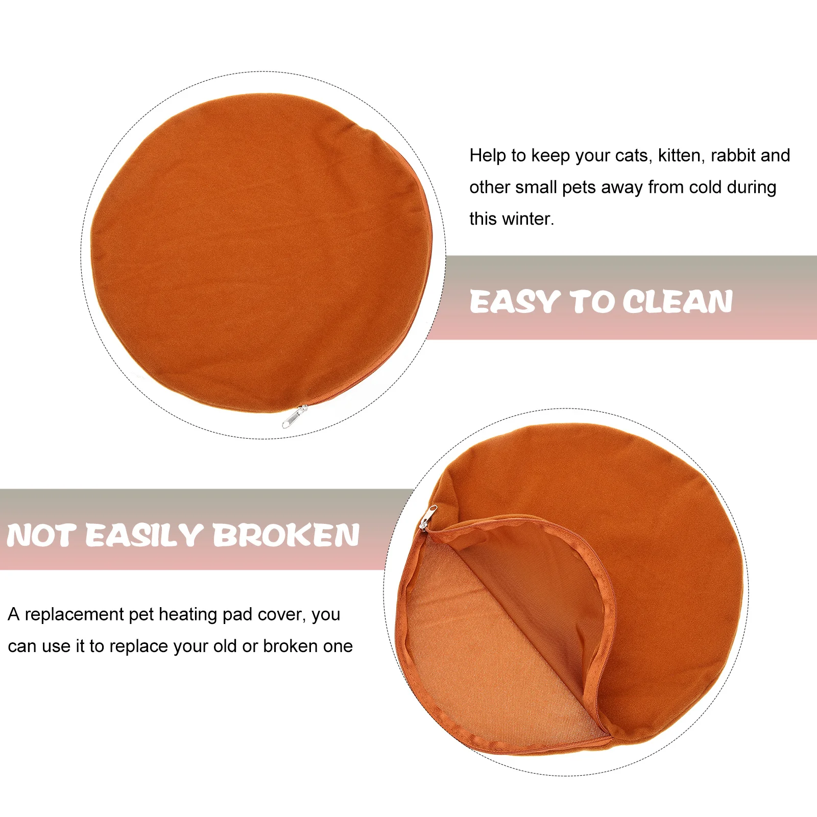 

Electric Heated Blanket Cover Skin Friendly Non Fading Dog Whelping Box Warmer Mat Protector for Cats Rabbits Winter Use