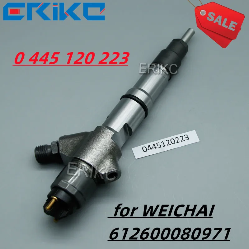 

0 445 120 223 Injector Nozzle Assembly 0 445 120 223 Diesel Spare Parts Injector Assy 0445 120 223 for WEICHAI 612600080971